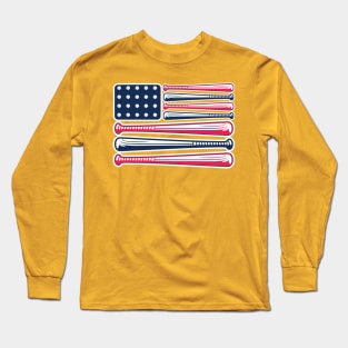 United States of Baseball Long Sleeve T-Shirt